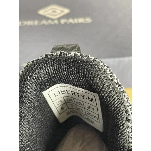 DREAM PAIRS Men's Lightweight Fashion Sneakers Breathable Casual Walking Shoes - Picture 7 of 8